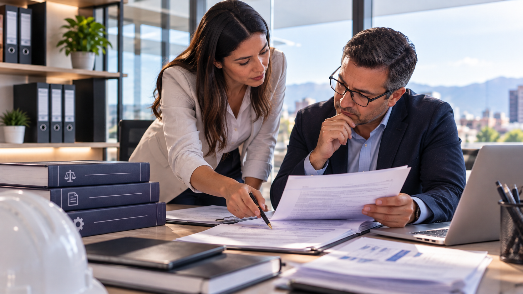 Profesionales revisando normativa y documentación regulatoria para distribuidores de gas en Chile.