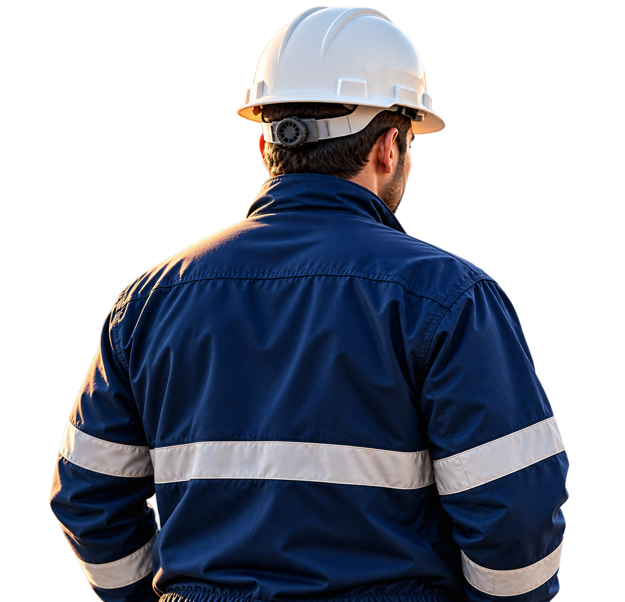 Trabajador representando a distribuidores de gas en Chile